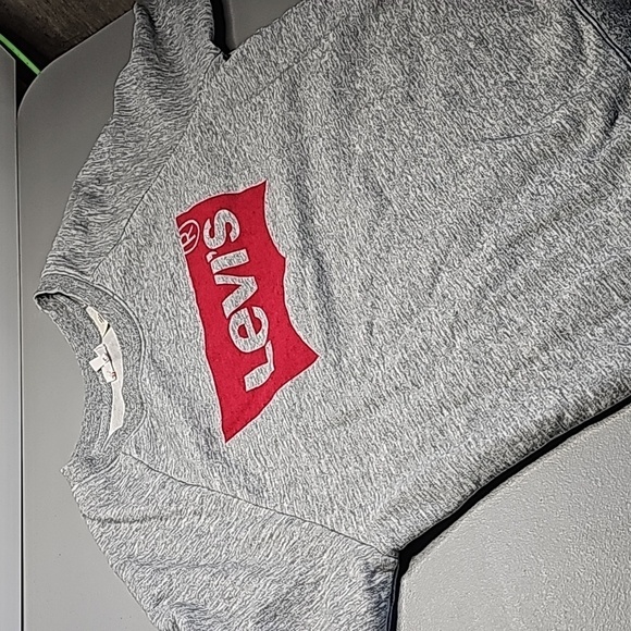 Levi's medium grey crew neck sweater - Picture 5 of 7